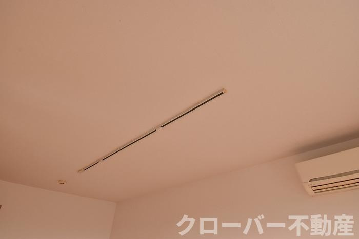 グレースタウン川津 Ａの内装|室内物干し