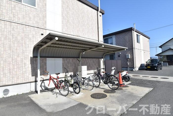グレースタウン川津 Ａのその他共用部分|駐輪場