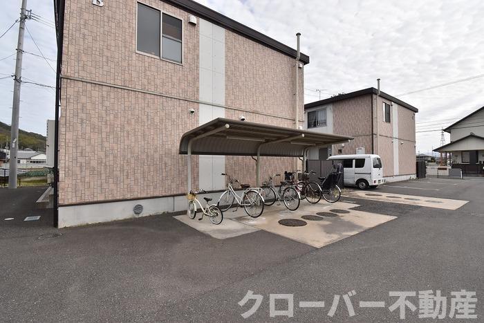グレースタウン川津 Ａのその他共用部分|駐輪場
