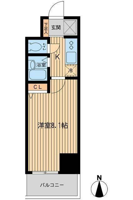 ドゥーエ浦安Ⅱの間取り