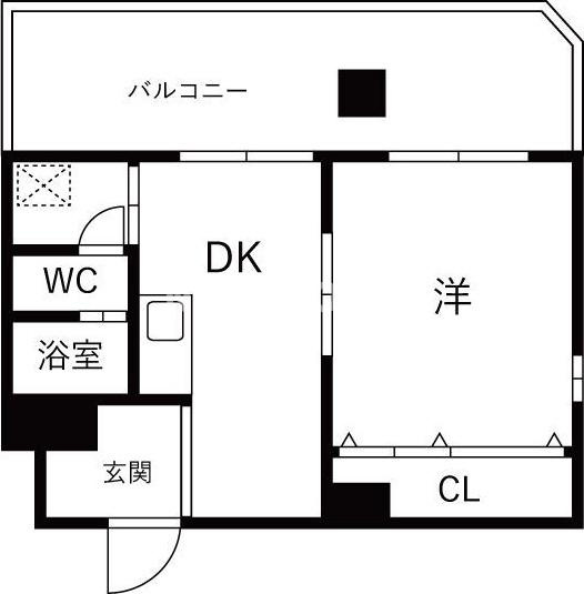 サンビラ大手前の間取り