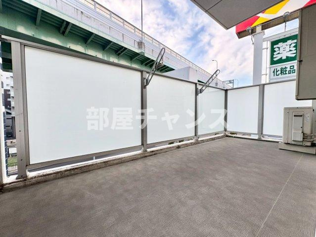 グランデ浅間町のバルコニー