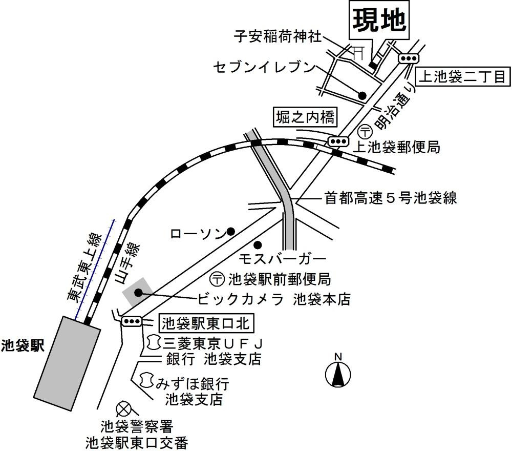 ラシーネの周辺