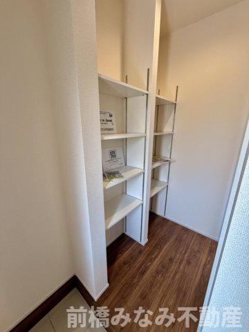【新築】前橋市樋越町第4　６号棟(全６棟)　リーブルガーデン　新築建売分譲の収納|収納スペース豊富です