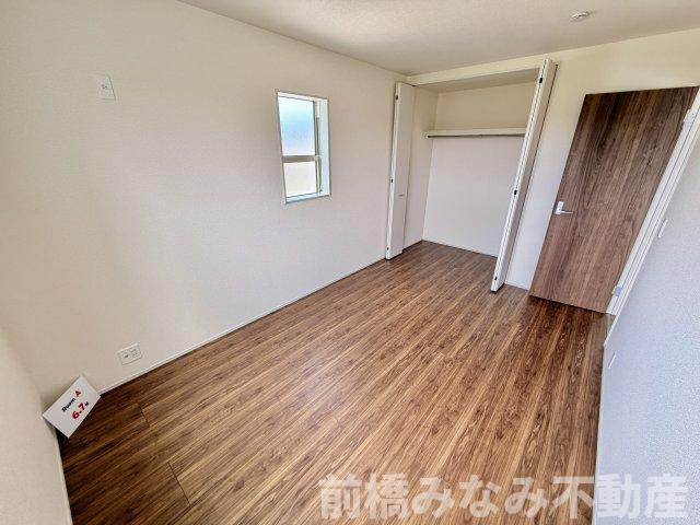 【新築】前橋市樋越町第4　６号棟(全６棟)　リーブルガーデン　新築建売分譲の洋室|使い勝手のいい洋室です