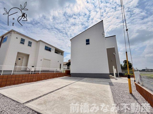 【新築】前橋市樋越町第4　６号棟(全６棟)　リーブルガーデン　新築建売分譲の外観|外観も気になるポイント