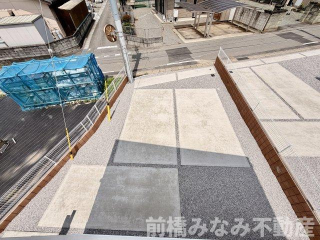 【新築】前橋市樋越町第4　６号棟(全６棟)　リーブルガーデン　新築建売分譲の駐車場|駐車場があるので、車を買う予定の方も安心です