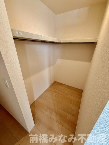 【新築】前橋市樋越町第4　５号棟(全６棟)　リーブルガーデン　新築建売分譲の収納|大きなスペースがあり、収納には困りません