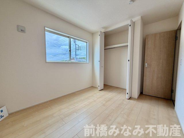 【新築】前橋市樋越町第4　５号棟(全６棟)　リーブルガーデン　新築建売分譲の洋室|コンパクトで使いやすい洋室です