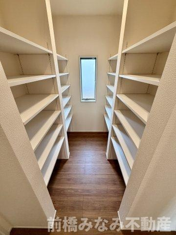 【新築】前橋市富士見町時沢第12　５号棟(全５棟)　リーブルガーデン　新築建売分譲の収納|十分な収納スペースがあります