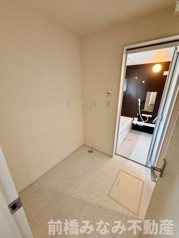 【新築】前橋市富士見町時沢第12　５号棟(全５棟)　リーブルガーデン　新築建売分譲のランドリースペース
