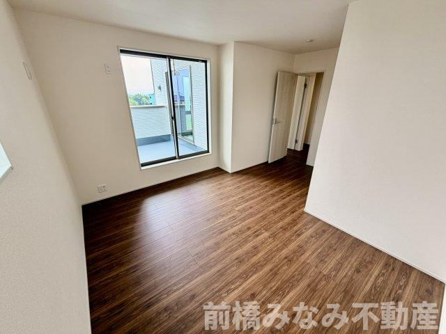 【新築】前橋市富士見町時沢第12　５号棟(全５棟)　リーブルガーデン　新築建売分譲の洋室|コンパクトで使いやすい洋室です