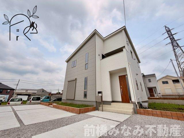 【新築】前橋市富士見町時沢第12　５号棟(全５棟)　リーブルガーデン　新築建売分譲の外観|外観も気になるポイント