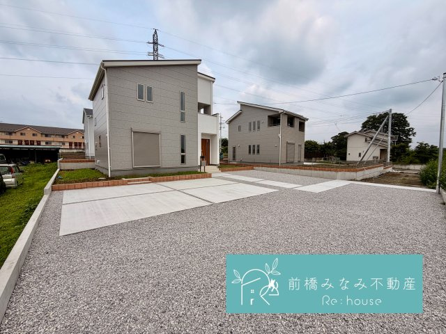 【新築】前橋市富士見町時沢第12　５号棟(全５棟)　リーブルガーデン　新築建売分譲の外観|外観は落ち着いています
