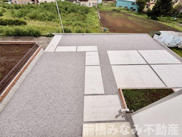 【新築】前橋市富士見町時沢第12　５号棟(全５棟)　リーブルガーデン　新築建売分譲の駐車場|駐車場に車を止められます