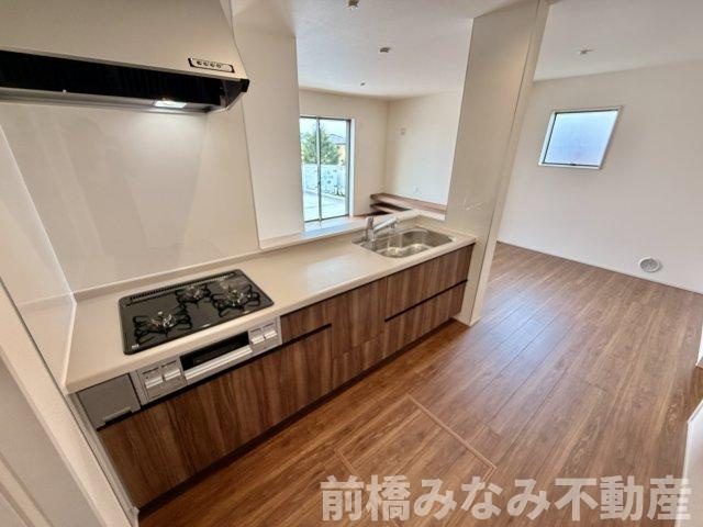 【新築】前橋市富士見町時沢第12　５号棟(全５棟)　リーブルガーデン　新築建売分譲のキッチン|使いやすいキッチンです