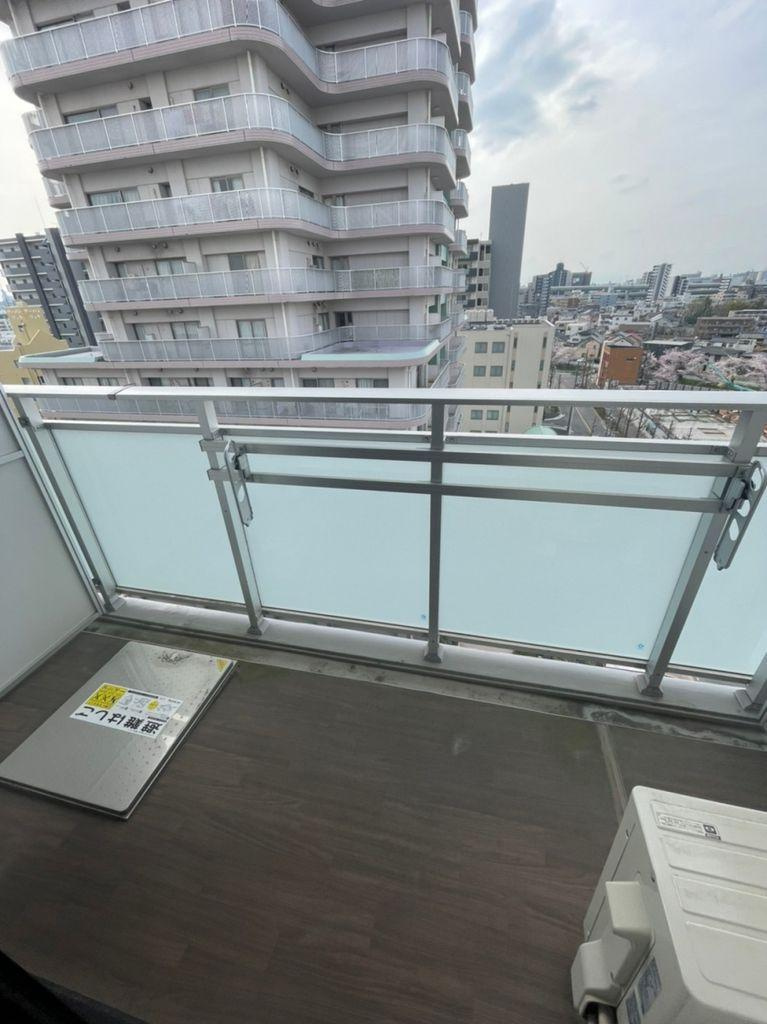 S-RESIDENCE志賀本通　名古屋市賃貸　仲介手数料無料のバルコニー|バルコニー