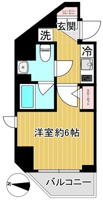 ＳＨＯＫＥＮ　Ｒｅｓｉｄｅｎｃｅ横浜鶴見Ⅲの間取り