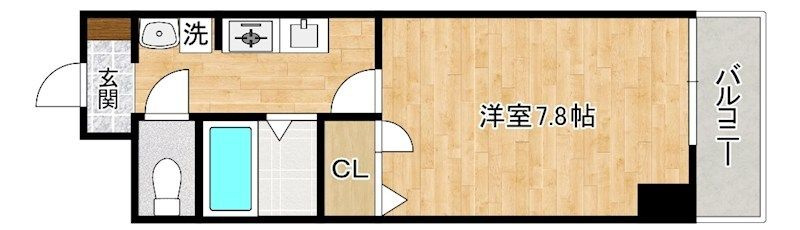 フレンドパーク富士見の間取り