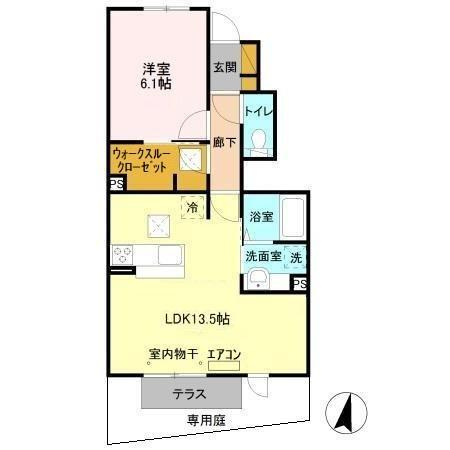 クレア　Ⅲの間取り