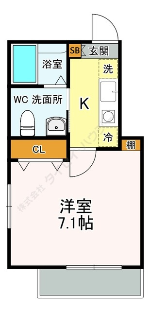 ピアンタ鬼越の間取り