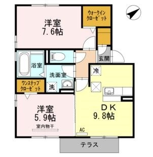 アーク　ホンダの間取り