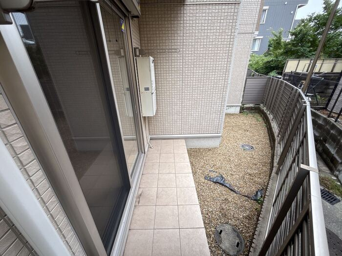 セピアコート住吉東のバルコニー
