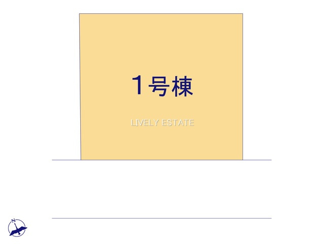 越谷市谷中町1丁目 新築分譲住宅の区画図