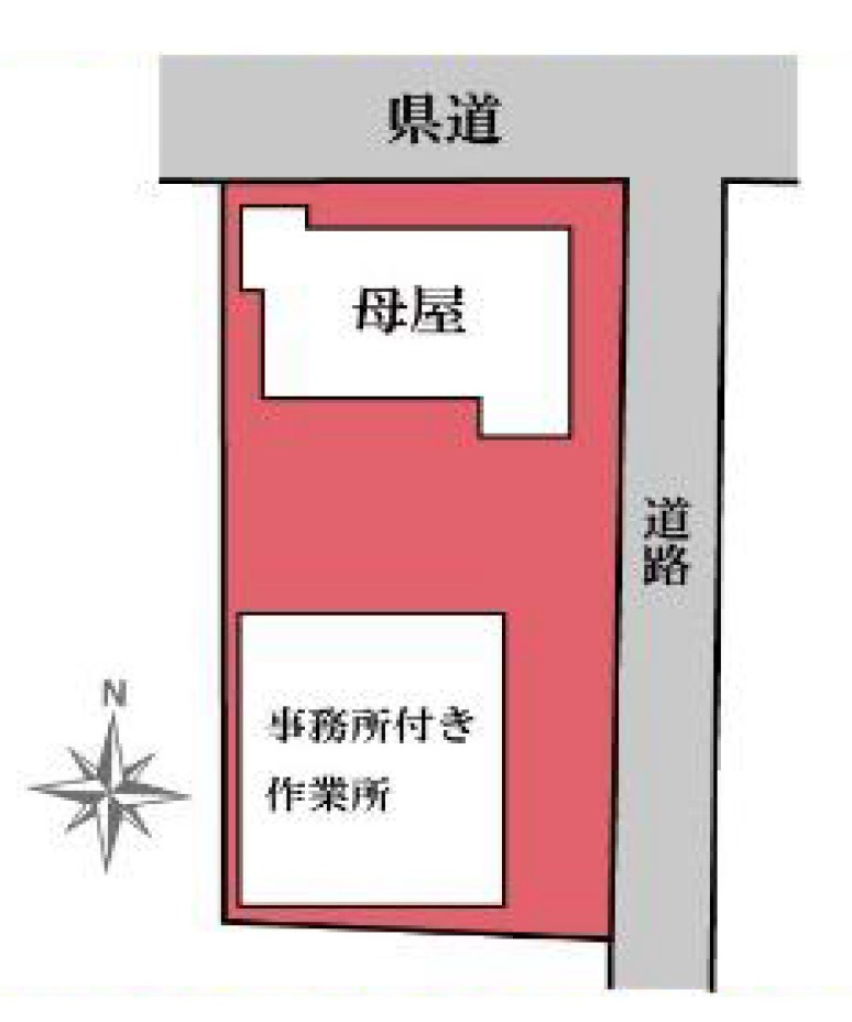【中古戸建】前橋市総社町総社　の区画図|■区画図