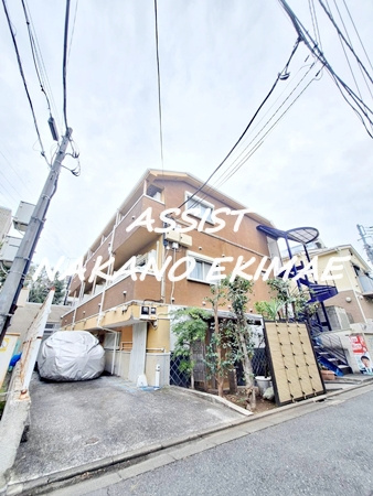 パークサイドハイツのエントランス