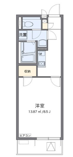 クレイノMEMORYの間取り