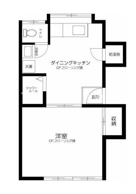 ときわ荘の間取り