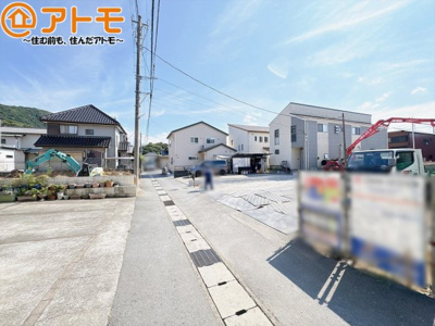 【前面道路含む現地写真】 | 沼津市下香貫木ノ宮　新築一戸建て　2号棟