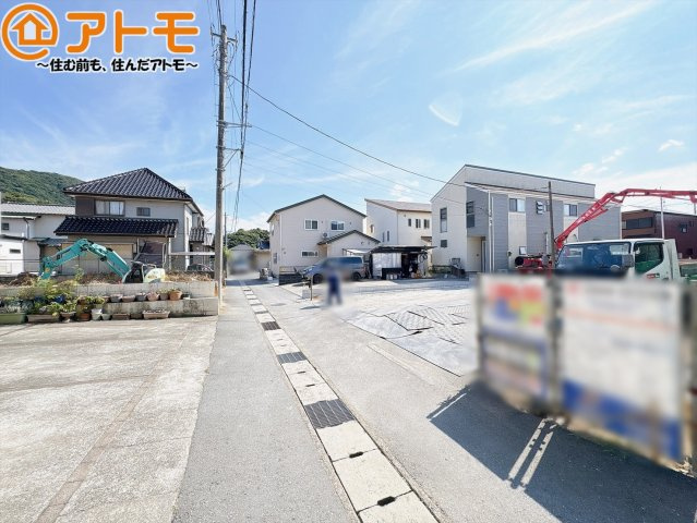 【前面道路含む現地写真】 | 沼津市下香貫木ノ宮　新築一戸建て　2号棟