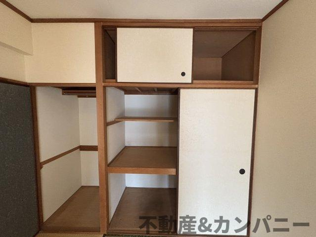 シャンボール喜与町の収納|専用の収納スペースです
