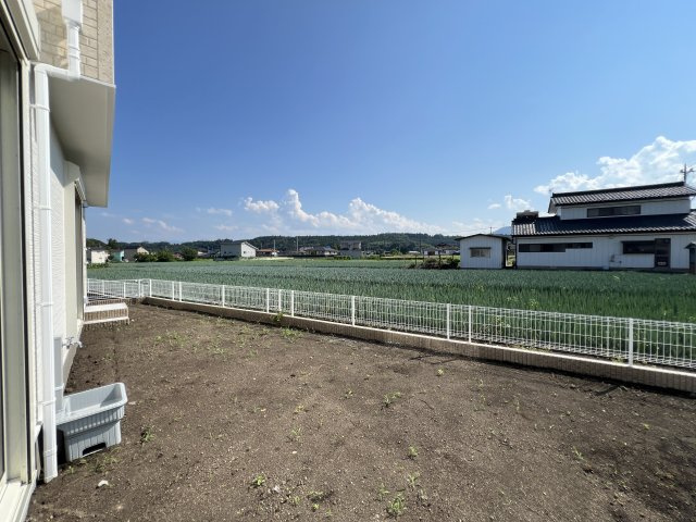 新築　安中市松井田町二軒在家　Livele Garden.S　１号棟の庭|安中市松井田町二軒在家　Livele Garden.S