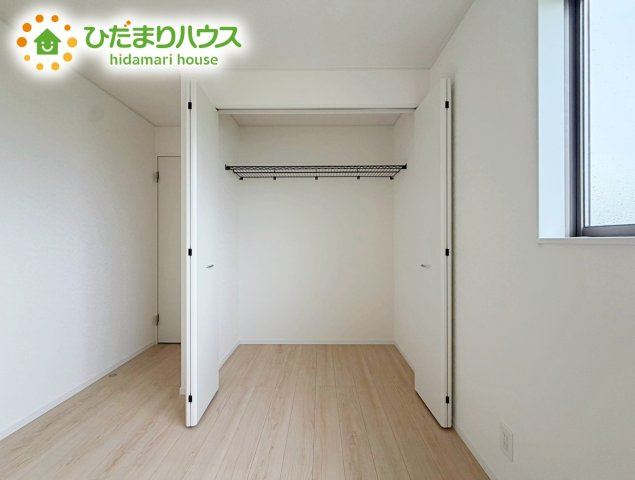 いわき市小名浜第10　新築戸建　2号棟の収納|洋室B 収納