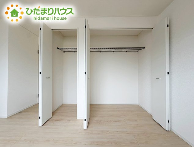 いわき市小名浜第10　新築戸建　3号棟の収納|光の影響を受けにくいので、物の保存に最適♪