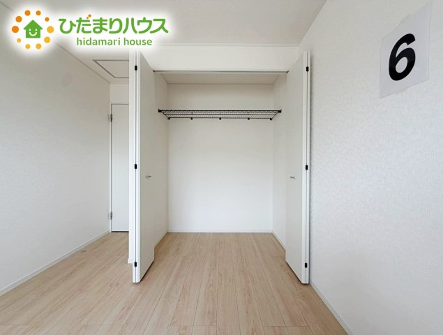 いわき市小名浜第10　新築戸建　4号棟の収納|洋室A　収納