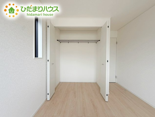 いわき市小名浜第10　新築戸建　4号棟の収納|洋室B 収納