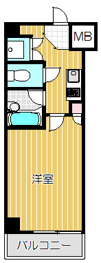 【間取り】 | ルーブル目黒