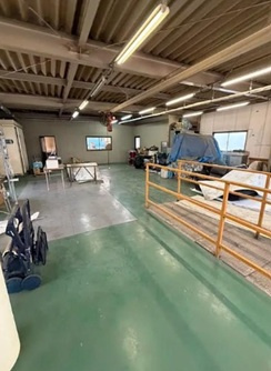 大阪市平野区加美東１丁目の工場の内装
