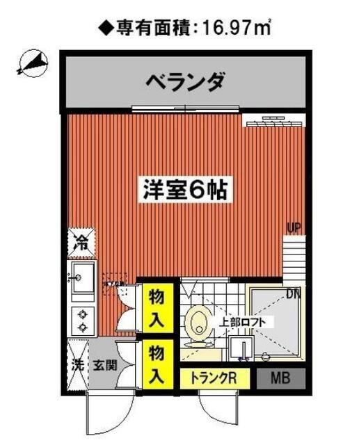 コオポスアペアの間取り