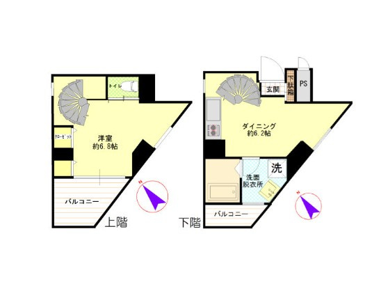 コスモポリタンの間取り