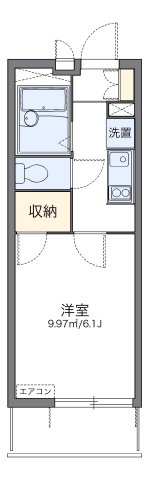 レオパレス久後崎の間取り