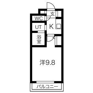 ラ・メゾン・ドゥ日名中町の間取り