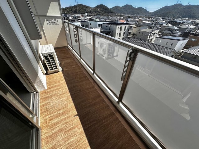 EXCIA東姫路駅前のバルコニー