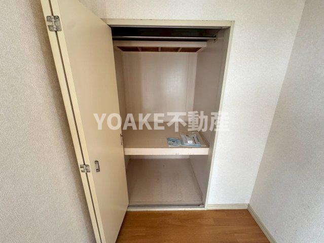 のアパートの収納