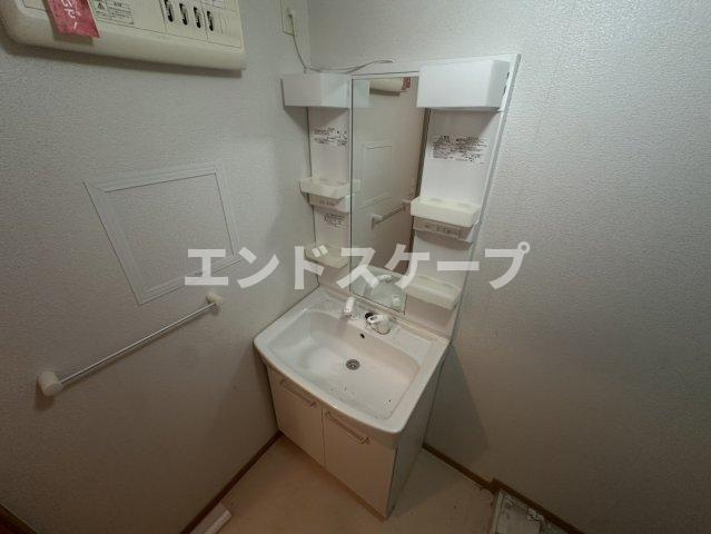メゾン・デュ・ソレイユⅡの洗面所|高崎、前橋のお部屋探しはエンドスケープまで！お客様の理想お聞かせ下さい♪