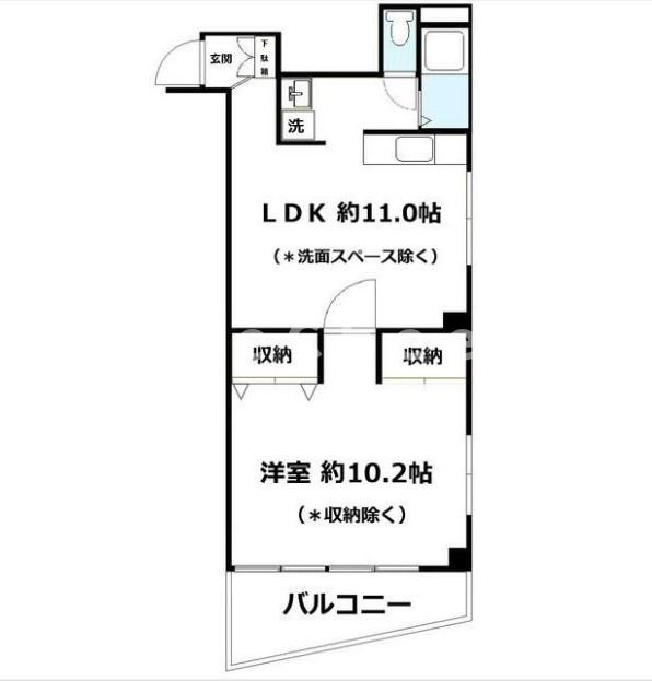 マイネ岸野ビルの間取り